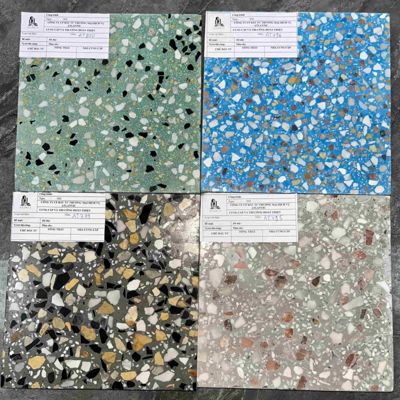 Bê Tông Đá Mài Terrazzo