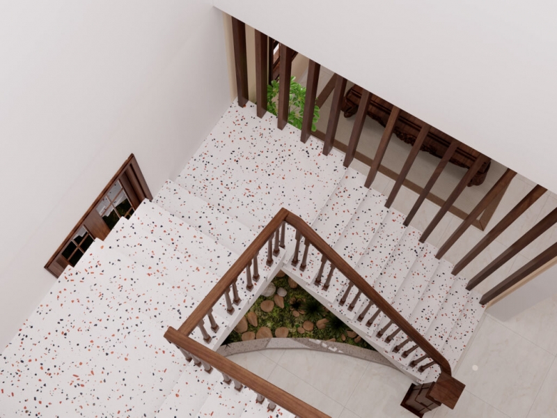 Cầu thang Terrazzo