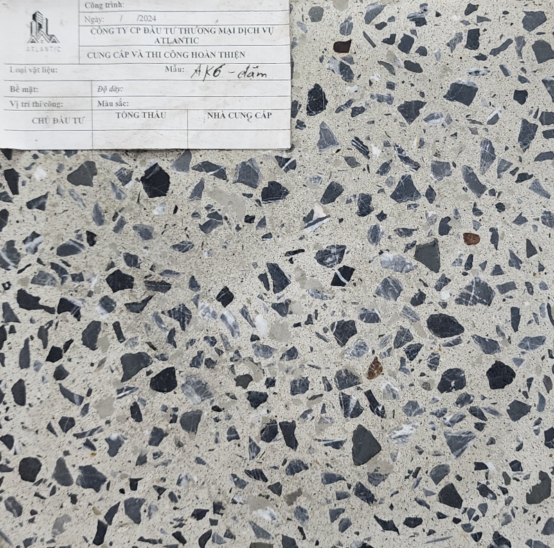Đá mài terrazzo AK6 - đậm