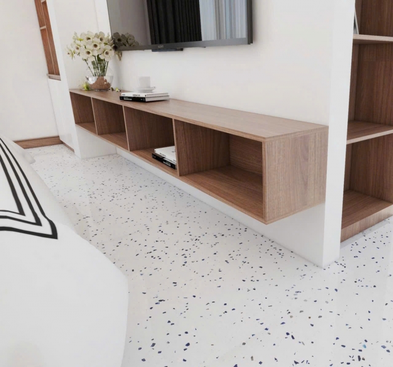 Sàn đá mài granito, terrazzo